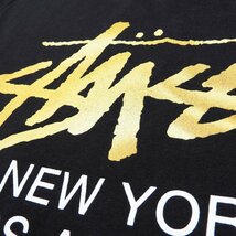 STUSSY ステューシー 半袖 ワールドツアー Tシャツ size XL #18646 送料360円 ロゴ ストリート プリント_画像4