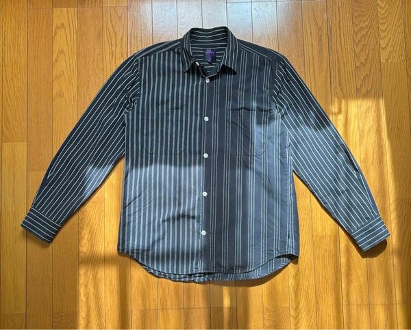 old stussy ストライプ　シャツ　90s~00s USA製　サイズ M