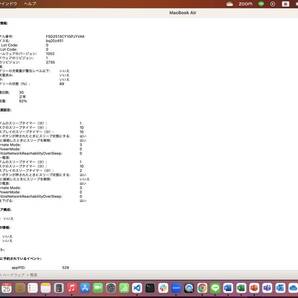 MacBook Air 13 インチ M1チップ（8コアCPU/7コアGPU）/ メモリ 16GB / SSD 256GB / シルバーの画像7