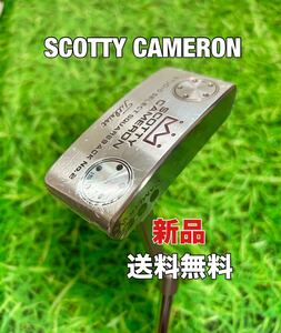 ☆新品☆送料無料☆SCOTTY CAMERON(スコッティキャメロン)STUDIO SELECT SQUAREBACK NO2☆長さ：34インチ☆パター☆