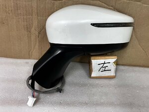  left door mirror left side mirror DM Nissan Note e-POWER SNE12 QBA white electric storage coupler 8 pin winker attaching operation * lighting tested 8