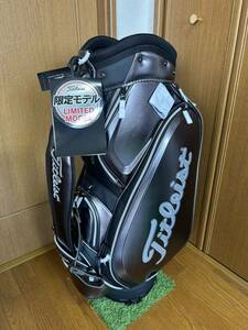 ★展示済未使用品限定モデル3点式キャディバッグ★Titleist プロモデルタイプ★