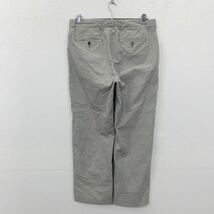 TOMMY HILFIGER チノパンツ W35 トミーヒルフィガー グレー ストライプ 古着卸 アメリカ仕入 2309-326_画像6