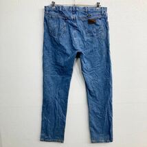 Wrangler カウボーイ ロングパンツ W40 ラングラー 47MWZ ビッグサイズ ブルー コットン 古着卸 アメリカ仕入 2310-92_画像6