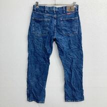 Wrangler デニムパンツ W34 ラングラー レギュラーフィット インディゴ ブルー コットン メキシコ製 古着卸 アメリカ仕入 2310-1024_画像5