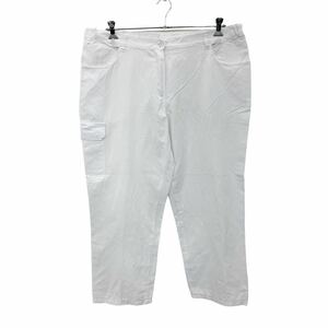  Work * painter's pants W42 white big size old clothes . America buying up 2311-1218