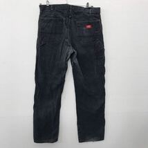 Dickies ワーク・ペインターパンツ W36 ディッキーズ コットン ブラック 古着卸 アメリカ仕入 2312-1091_画像4