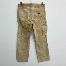 Dickies ワークパンツ W36 ディッキーズ ペインターパンツ ビッグサイズ ベージュ コットン 古着卸 アメリカ仕入 2312-1125_画像6