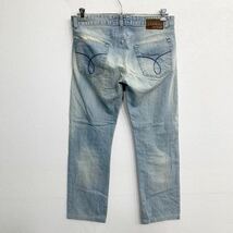 Calvin Klein Jeans デニムパンツ W30 カルバンクラインジーンズ ライトブルー コットン 古着卸 アメリカ仕入 2312-44_画像6