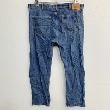 Levi's 505 デニムパンツ W40 リーバイス レギュラーフィット ビッグサイズ ブルー コットン 古着卸 アメリカ仕入 2401-762_画像4