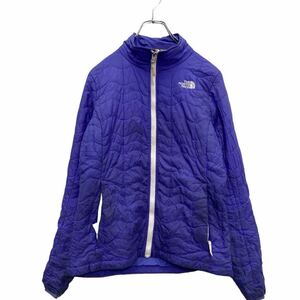 THE NORTH FACE ナイロン ジャケット レディース M パープル ノースフェイス ジップアップ 古着卸 アメリカ仕入 a510-5145