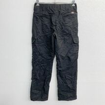 Dickies ワークパンツ W32 ディッキーズ カーゴパンツ ブラック 古着卸 アメリカ仕入 2402-254_画像5