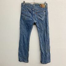 Levi's 501 デニムパンツ W34 リーバイス ボタンフライ ブルー コットン 古着卸 アメリカ仕入 2402-145_画像6