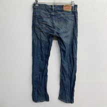 Levi's 505 デニムパンツ W32 リーバイス ストレートフィット インディゴ コットン メキシコ製 古着卸 アメリカ仕入 2402-588_画像7