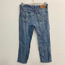 Levi's 516 デニムパンツ W34 リーバイス ブルー コットン 古着卸 アメリカ仕入 2403-305_画像6