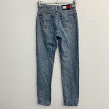 TOMMY HILFIGER デニムパンツ W30 トミーヒルフィガー ブルー コットン 古着卸 アメリカ仕入 2403-1006_画像6