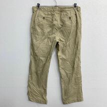 TOMMY HILFIGER チノパン W36 トミーヒルフィガー ビッグサイズ ベージュ 古着卸 アメリカ仕入 2404-700_画像4