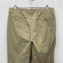 NAUTICA スラックスパンツ W38 ノーティカ ベージュ ビッグサイズ 古着卸 アメリカ仕入 2309-900_画像6