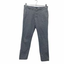 TOMMY HILFIGER チノパンツ W33 トミーヒルフィガー グレー 古着卸 アメリカ仕入 2309-135_画像1