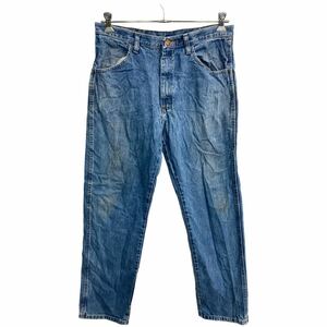 RUSTLER デニムパンツ W34 ラスラー ブルー メキシコ製 古着卸 アメリカ仕入 2309-846