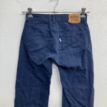 Levi's 505 ロングパンツ W27 リーバイス レディース ネイビー 古着卸 アメリカ仕入 2309-1037_画像5