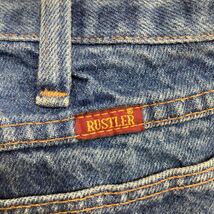 RUSTLER デニムパンツ W29 ラスラー ブルー 古着卸 アメリカ仕入 2309-199_画像9