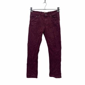 Levi's チノパンツ W28 リーバイス パープル レディース 古着卸 アメリカ仕入 2309-1409