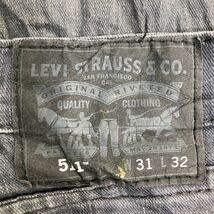 Levi's 511 デニムパンツ W31 リーバイス スリムフィット グレー 古着卸 アメリカ仕入 2309-1458_画像8