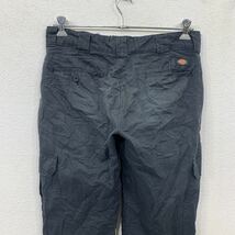 Dickies ワーク・ペインターパンツ W34 ディッキーズ ブラック カーゴ 古着卸 アメリカ仕入 2309-1128_画像6