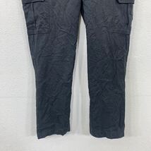 Dickies ワーク・ペインターパンツ W34 ディッキーズ ブラック カーゴ 古着卸 アメリカ仕入 2309-1128_画像3