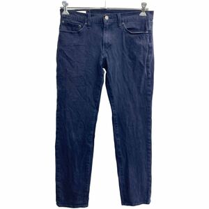 Levi's 511 ロングパンツ W32 リーバイス スリムフィット ネイビー 古着卸 アメリカ仕入 2309-285