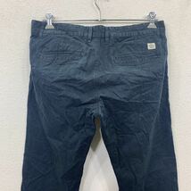 JACK JONES チノパンツ W36 ネイビー スリムフィット ボタンフライ 古着卸 アメリカ仕入 2309-603_画像7