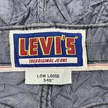 Levi's コーデュロイパンツ W38 リーバイス オリジナルジーンズ ビッグサイズ グレー 古着卸 アメリカ仕入 2310-902_画像8