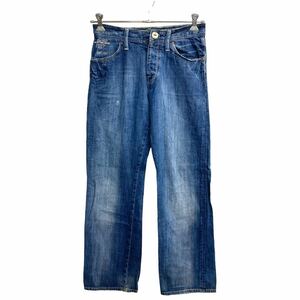 G-STAR RAW デニムパンツ W29 ジースター ボタンフライ インディゴ ブルー コットン 古着卸 アメリカ仕入 2310-1068