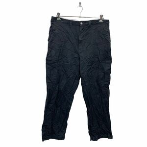 Dickies ワーク・ペインターパンツ W38 ディッキーズ ブラック ビッグサイズ コットン 古着卸 アメリカ仕入 2310-1007