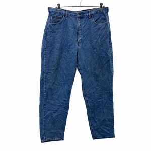 Carhartt デニムパンツ W40 カーハート ブルー ビッグサイズ ワーク 古着卸 アメリカ仕入 2310-21