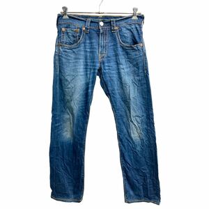 Levi's 504 デニムパンツ W32 リーバイス レギュラーストレート ブルー 古着卸 アメリカ仕入 2310-115