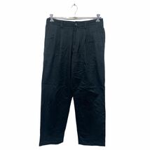 GAP チノパンツ W32 ギャップ クラシックフィット タック入り コットン ブラック 古着卸 アメリカ仕入 2311-619_画像1