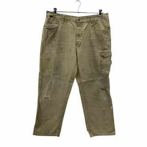 CRAFTSMAN ワーク・ペインターパンツ W38 ベージュ ビッグサイズ 古着卸 アメリカ仕入 2311-1241