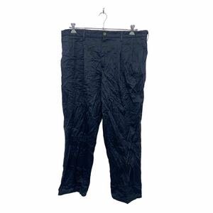 DOCKERS チノパンツ W40 ドッカーズ タック入り クラシックフィット コットン ビッグサイズ ブラック 古着卸 アメリカ仕入 2311-134