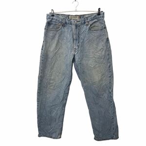 Levi's 550 デニムパンツ W36 リーバイス リラックスフィット ビッグサイズ 水色 コットン 古着卸 アメリカ仕入 2311-1362