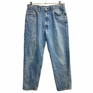 Levi's 550 デニムパンツ W38 リーバイス リラックスフィット ビッグサイズ ブルー USA製 古着卸 アメリカ仕入 2311-1201