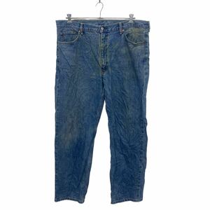 Levi's550 デニムパンツ W42 リーバイス コットン ビックサイズ ブルー 古着卸 アメリカ仕入 2311-1146