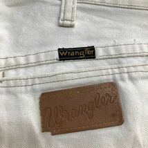 Wrangler ロングパンツ W31 ラングラー ホワイト 古着卸 アメリカ仕入 2311-1288_画像8