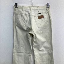 Wrangler ロングパンツ W31 ラングラー ホワイト 古着卸 アメリカ仕入 2311-1288_画像6