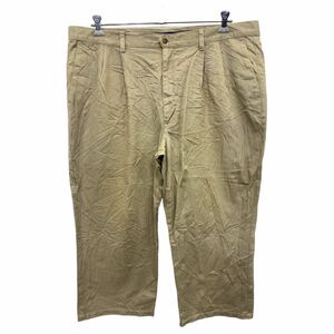 DOCKERS チノパンツ W42 ドッカーズ クラシックフィット タック入り コットン メキシコ製 ベージュ 古着卸 アメリカ仕入 2311-906