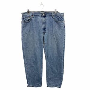 Levi's 550 デニムパンツ W42 リーバイス リラックスフィット コットン ビックサイズ ブルー 古着卸 アメリカ仕入 2311-1151