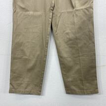 DOCKERS チノパンツ W33 ドッカーズ クラシックフィット タック入り コットン ベージュ 古着卸 アメリカ仕入 2311-501_画像3