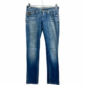 G-STAR RAW デニムパンツ W27 ジースター レディース ブルー 古着卸 アメリカ仕入 2311-986