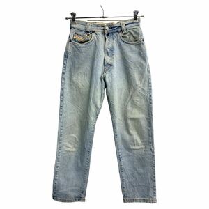 DIESEL デニムパンツ W27 ディーゼル ボタンフライ ライトブルー コットン イタリア製 古着卸 アメリカ仕入 2311-1525